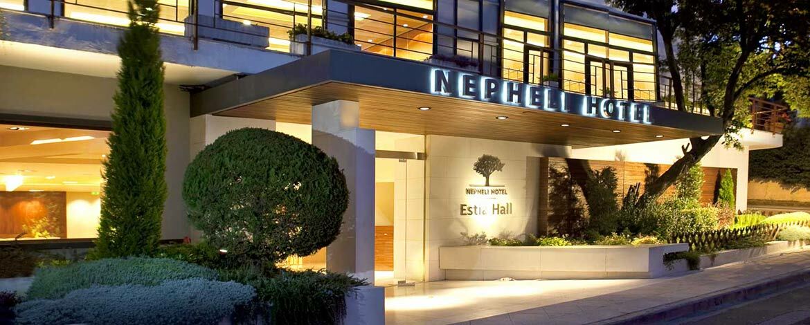 Nepheli Hotel Tessalónica Exterior foto